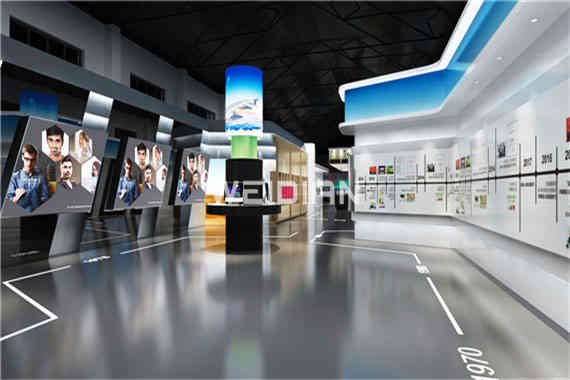 上藥集團企業展廣州展廳裝修設計公司