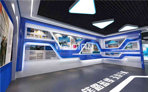 國電發(fā)電企業(yè)深圳展廳裝修設計方案