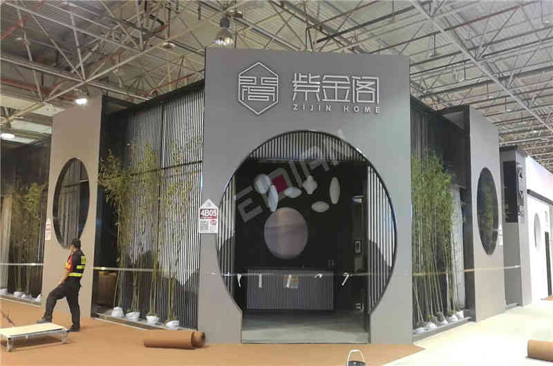 紫金閣深圳國際家具展深圳展臺設計搭建