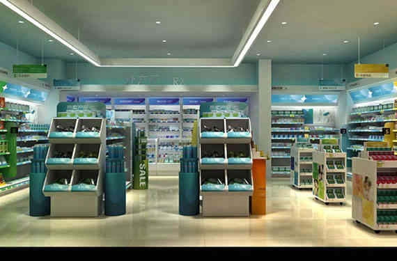 廣州展廳設(shè)計公司海王星辰終端形象藥店裝修設(shè)計 廣州展廳設(shè)計公司海王星辰終端形象藥店裝修設(shè)計