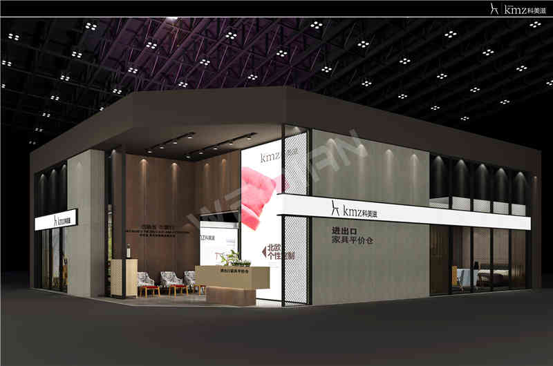 廣州展覽裝飾設(shè)計(jì)公司助力科美滋廣州國際家具展覽會(huì)Ciff展覽、展臺(tái)設(shè)計(jì)搭建