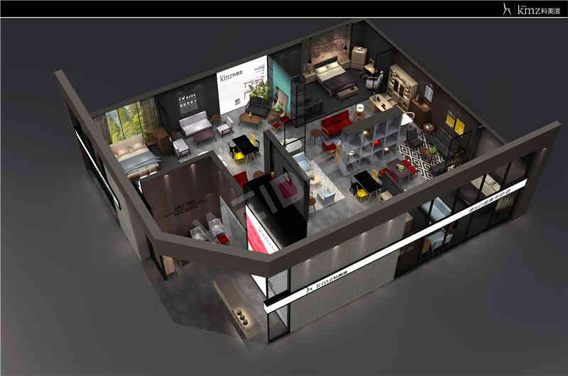 廣州展覽裝飾設(shè)計(jì)公司助力科美滋廣州國際家具展覽會(huì)Ciff展覽、展臺(tái)設(shè)計(jì)搭建