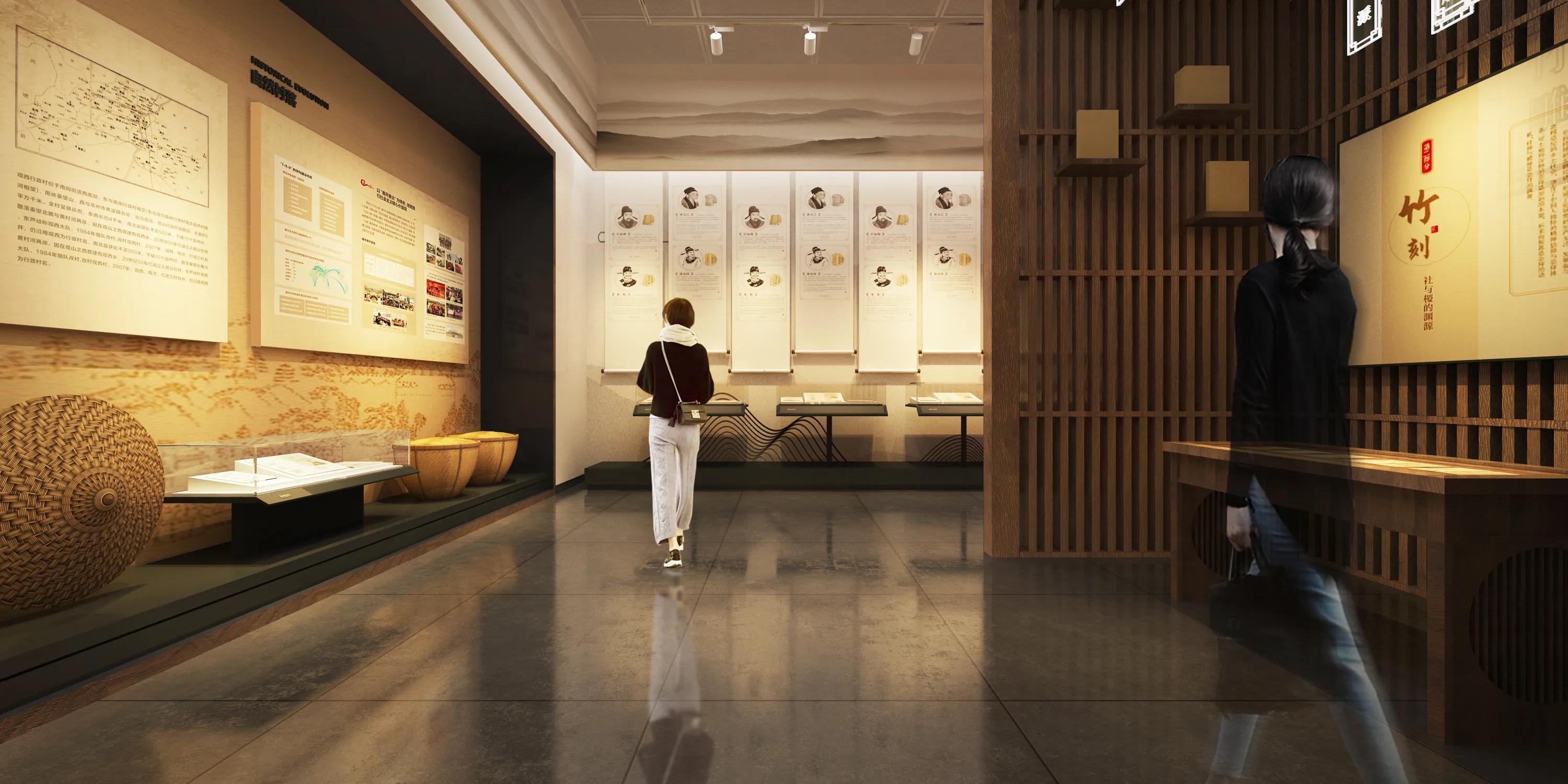 廣東鄉村振興展館設計、廣東鄉村振興展廳設計、廣東鄉村振興村史展館裝修（一）