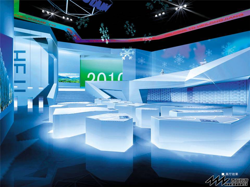 北京科諾偉業(yè)科技股份有限公司參展廣州新國際博覽中心展覽設(shè)計(jì)展臺搭建4